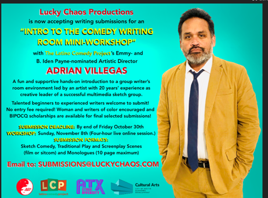 Intro to the Comedy Writing Room Workshop